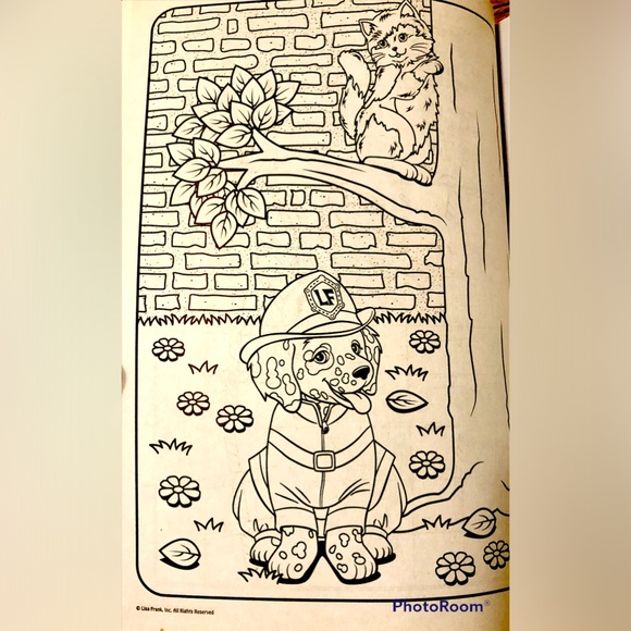 🦄 LISA FRANK SUPER COLORING & STICKER BOOK 🦄 - Picture 4 of 7